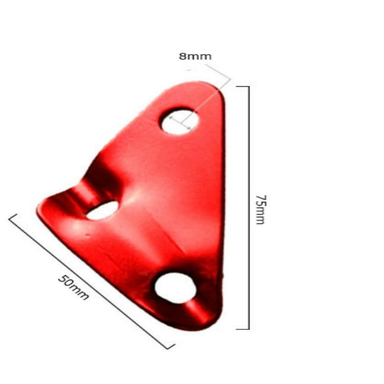 3 PCS Triangle Aluminum Alloy Wind Rope Buckle Adjustment Buckle Tent Canopy Pull Rope Slip Rope Buckle Accessories