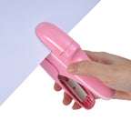 Hand-held Mini Safe Stapleless Staple Max 7 Sheets Paper Binding Machine — view 6