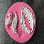 Feather Sugar Silicone Mold Fondant Mold Cake Decorating Tools