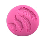 Feather Sugar Silicone Mold Fondant Mold Cake Decorating Tools