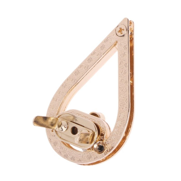 2 PCS Handbag Hardware Lock Drip Shape Twist Lock