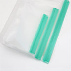 2 Sets PEVA Food Bags Reuse Three-dimensional Thickened Storage Sealed Fresh-keeping Bags, Random Color Delivery