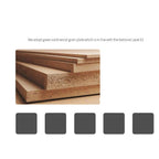 Simple Wooden Folding Wall-mounted Home Footstool Aisle Invisible Shoe Stool — Warm White