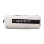 Creative School Pencil Case Simple Solid Color Large Pen Bag