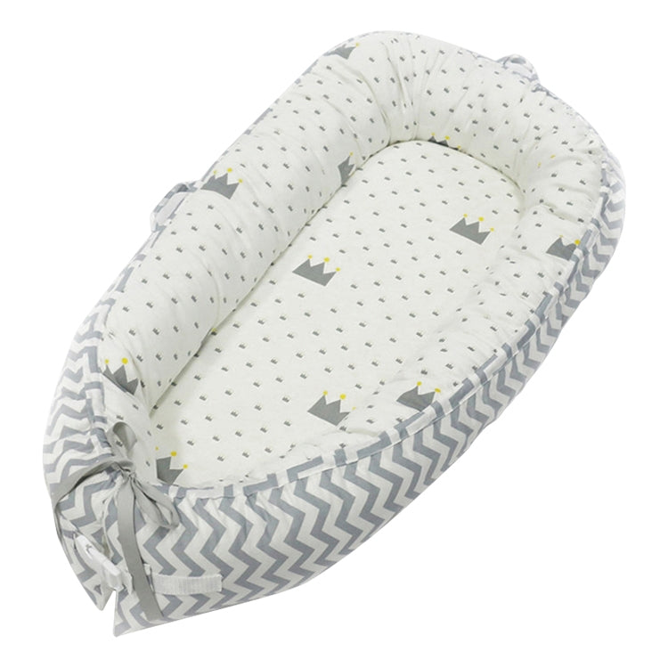 80*50cm Baby Bed Newborn Nursing Bionic Bed Crib Cot Baby Sleeping Artifact Bed Travel Bed Bumper