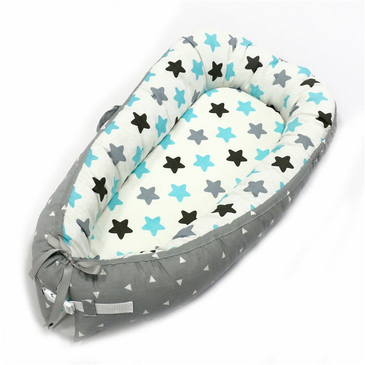 80*50cm Baby Bed Newborn Nursing Bionic Bed Crib Cot Baby Sleeping Artifact Bed Travel Bed Bumper — view 16