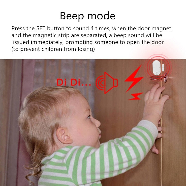 MC-03 130dB Multi-function Door and Window Anti-theft Alarm with 5 Modes