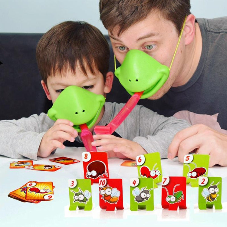 Snatch Interactive Sports Board Game Toys, Tricky Props Lizard Tongue