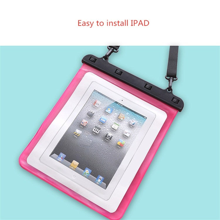 Multipurpose Single Shoulder Outdoor Transparent Waterproof Bag for Mobile Phone Small Objects