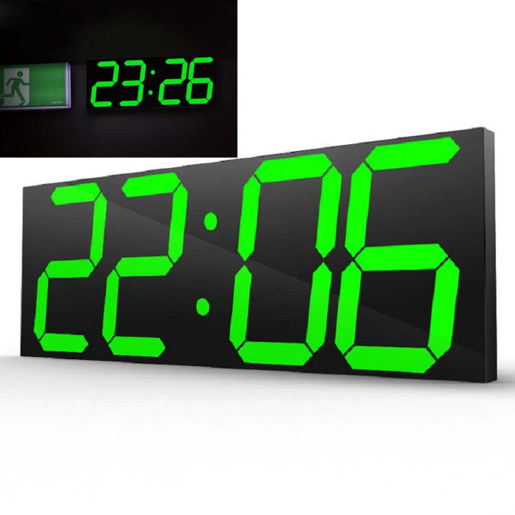 Wall Sticker LED Wall Clock Decorative Clock Creative Acrylic Mirror Clock US Plug