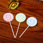 2 Pack Lollipop Cake Insert Ice Cream Dessert Table Decoration — view 4