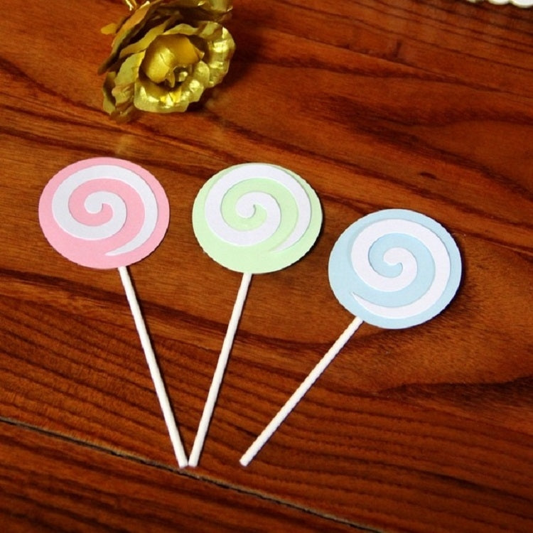 2 Pack Lollipop Cake Insert Ice Cream Dessert Table Decoration — view 4