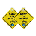 20 PCS Car Sticker BABY ON BOARD Warning Safty Sign Vinyl Decal