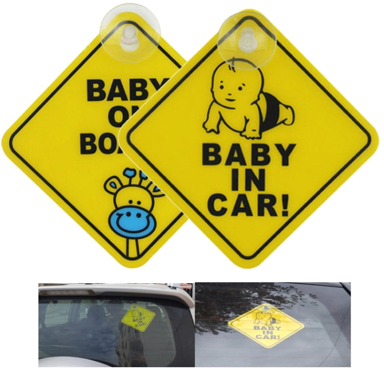20 PCS Car Sticker BABY ON BOARD Warning Safty Sign Vinyl Decal