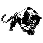 10pcs Wild Panther Car Body Decal Car Stickers Motorcycle Decorations, Size: 19x12cm