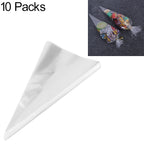 50pcs / Pack DIY Wedding Birthday Party Transparent Candy Cone Storage Bag