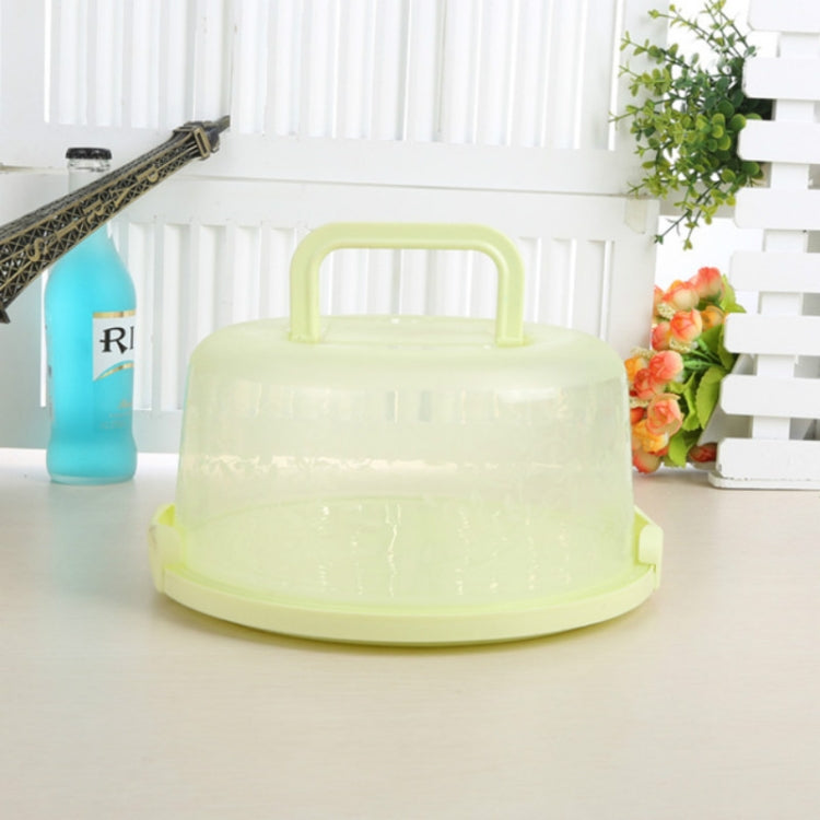 Plastic Round Handle Storage BoxePortable Cake Box — view 9