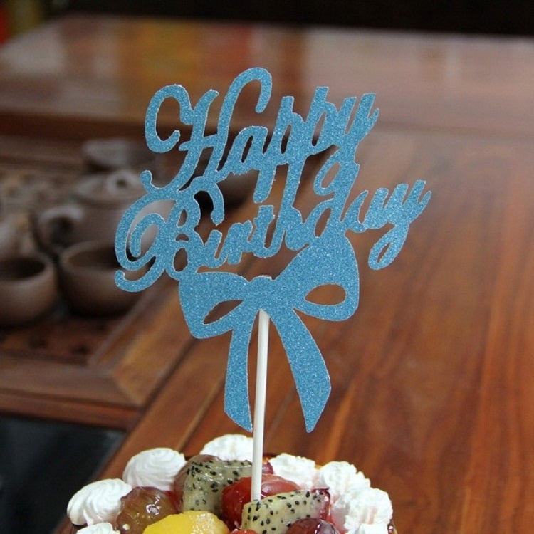 10 PCS Carving Cake Dessert Insert Party Decoration — Silver