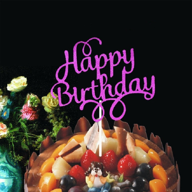 10 PCS Carving Cake Dessert Insert Party Decoration — view 12