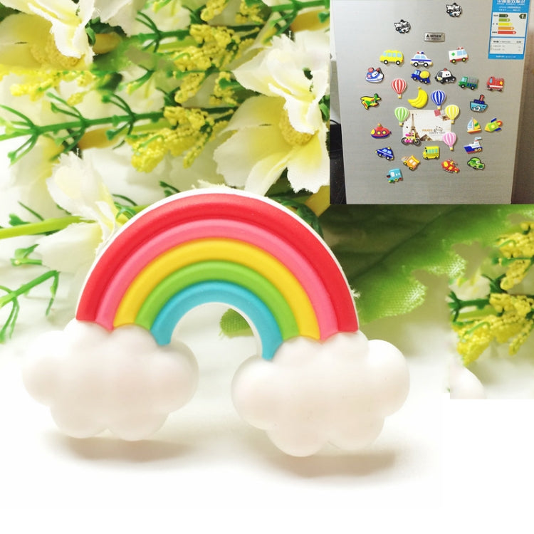10 PCS Home Fridge Magnets Decorative Message Stickers Children Whiteboard Stickers — Yellow Sun