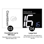 Multifunctional LED Wall Clock Creative Digital Clock