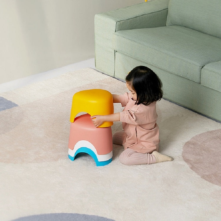 Children Stool Home Living Room Triangle Small Stool Anti-skid Short Plastic Stool — view 6