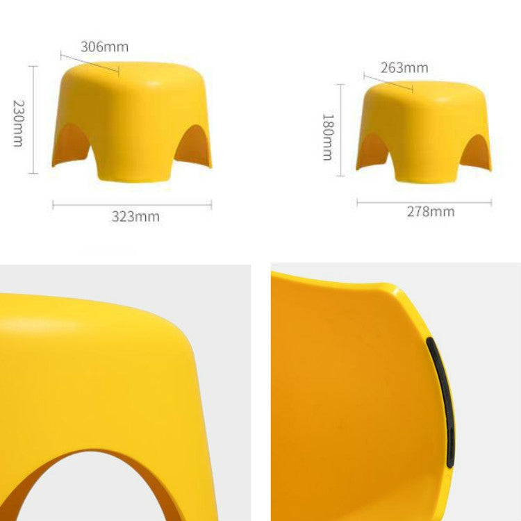 Children Stool Home Living Room Triangle Small Stool Anti-skid Short Plastic Stool — view 7