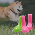 4 PCS/Set Pet Rain Boots Waterproof Non-slip Dog Shoes — M