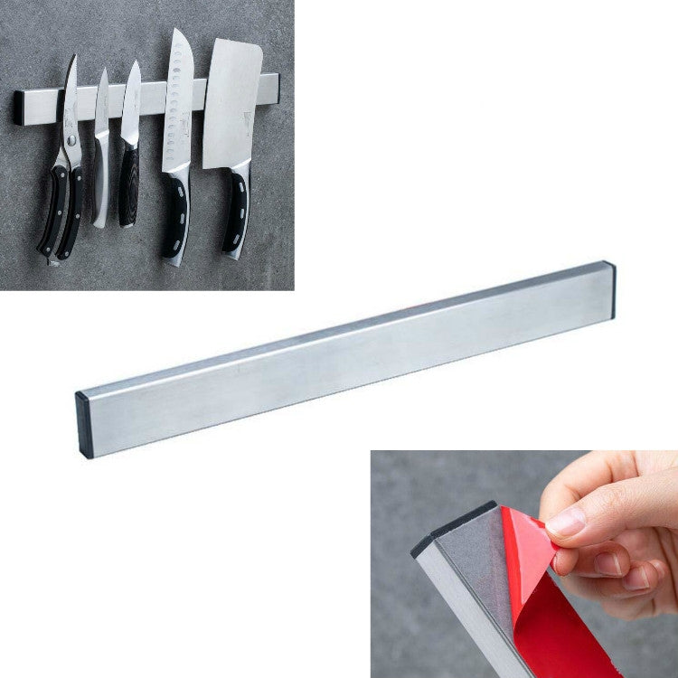Stainless Steel Knife Holder Kitchen Rack Magnetic Suction Knife Holder — view 13