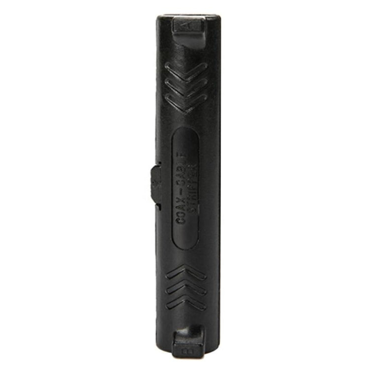 Coaxial Cable Stripper Electrician Repair Tool — Black