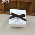 10 PCS Retro Mini Kraft Paper Box DIY Wedding Favor Gift Box Small Cake Box