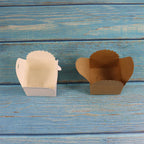 10 PCS Retro Mini Kraft Paper Box DIY Wedding Favor Gift Box Small Cake Box — view 4