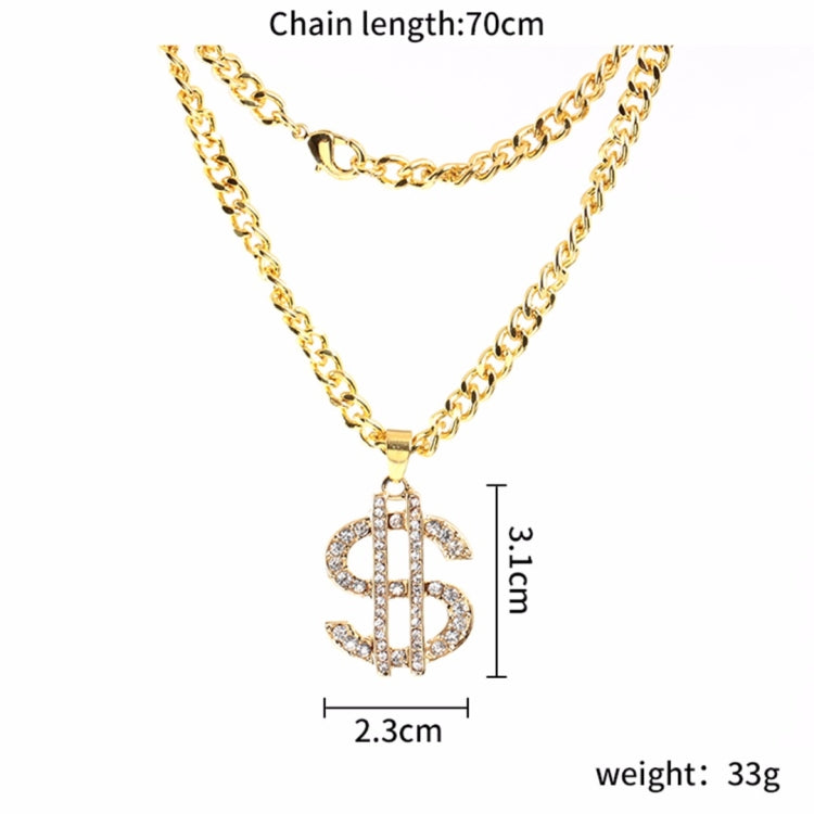 Hip-Hop S Shape Necklace Sweater Chain