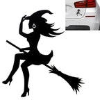 Fashion Car Sticker Vinyl Decals Decor, Size: 15x14cm, Sexy Witch