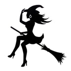 Fashion Car Sticker Vinyl Decals Decor, Size: 15x14cm, Sexy Witch