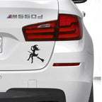 Fashion Car Sticker Vinyl Decals Decor, Size: 15x14cm, Sexy Witch