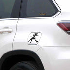 Fashion Car Sticker Vinyl Decals Decor, Size: 15x14cm, Sexy Witch