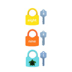 Children Alphanumeric and Number Matching Lock Early Educational Toys, Random Style Delivery