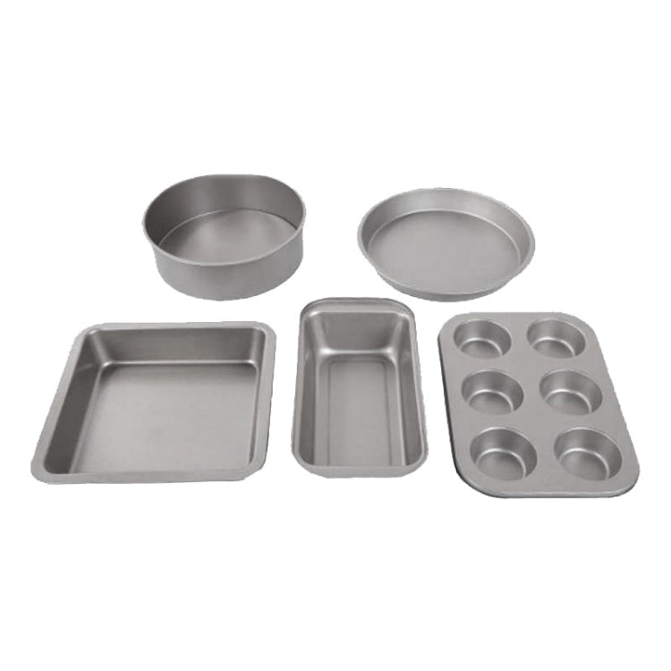 Cake Mould Pizza Bakeware Home Pastry Biscuit Bread Baking Tool Set, 5 in 1