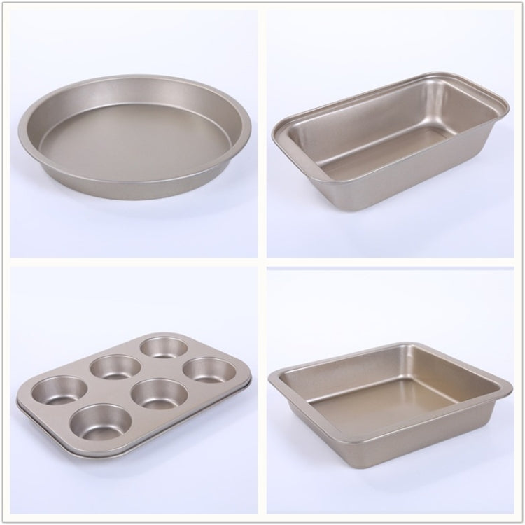 Cake Mould Pizza Bakeware Home Pastry Biscuit Bread Baking Tool Set, 5 in 1