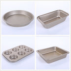 Cake Mould Pizza Bakeware Home Pastry Biscuit Bread Baking Tool Set, 5 in 1