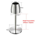 Telescopic Thickened Stainless Steel Windproof Ashtray