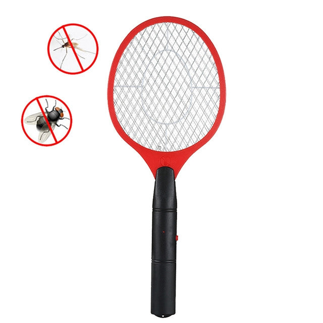 Hand Racket Mosquito Swatter Insect Home Garden Pest Bug Fly Mosquito Zapper Swatter Killer Electric Fly Swatter — view 6