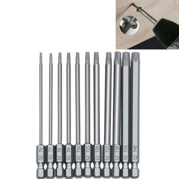 Plum Blossom Hollow Bit Multifunctional Peeling Bit Set