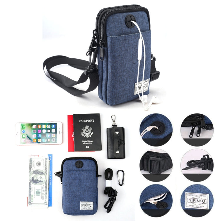 YIPINU Multifunctional Hanging Neck Mini Waterproof Mobile Phone Storage Bag — view 3