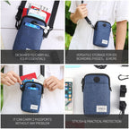 YIPINU Multifunctional Hanging Neck Mini Waterproof Mobile Phone Storage Bag — view 5