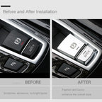 SRXTZM Parking Brake Switch P Button Cover ABS Chrome for BMW F10 F07 F01 X3 F25 X4 F26 F11 F06 X5 F15 X6 F16 Accessories