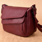 Summer Leather Luxury Handbags Female Shoulder Messenger Bag — view 12