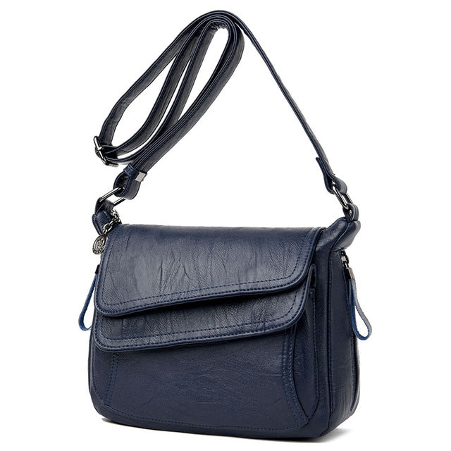 Summer Leather Luxury Handbags Female Shoulder Messenger Bag — view 13