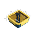 Lunch Box Simple Sealed Leak-proof Compartment Lunch Box — Color Random Delivery